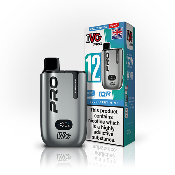IVG PRO 12 Starter Kit 20mg - Blue Sour Raspberry - Flawless Vape Shop