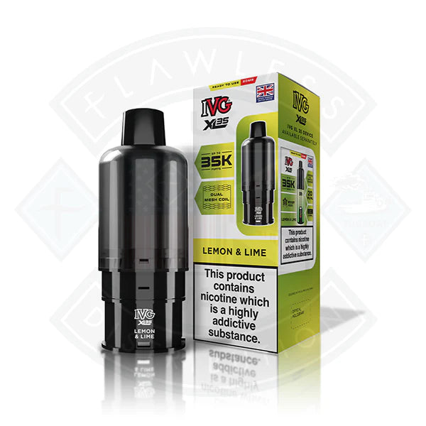 IVG XL35 Prefilled Pods - Green Apple - Flawless Vape Shop