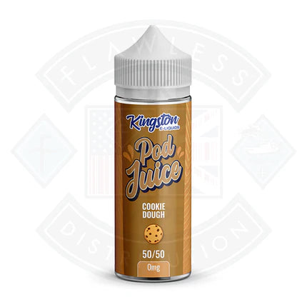 Kingston Cookie Dough Pod Juice 50/50 0mg 100ml Shortfill