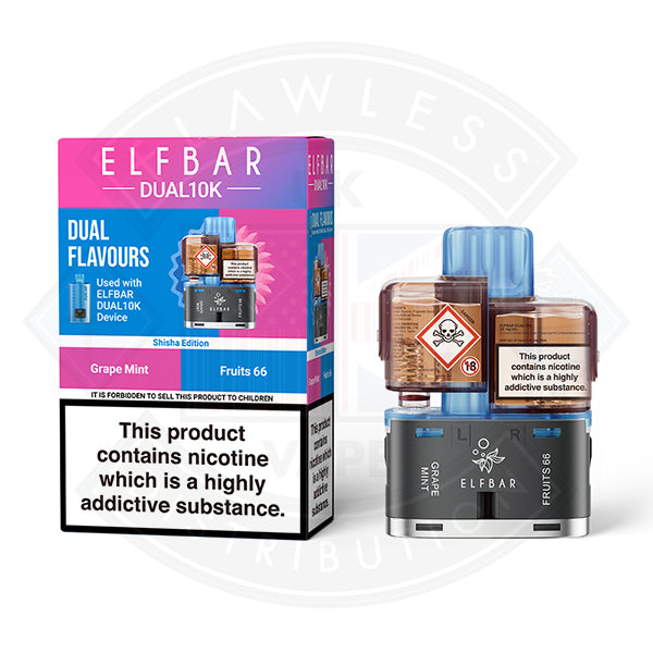 Elf Bar Dual 10K  Refill Pod 20mg