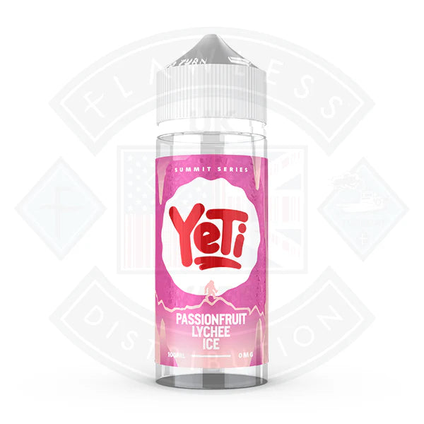 Yeti Summit Series - Passionfruit Lychee Ice 0mg  100ml Shortfill - Flawless Vape Shop