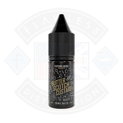 Future Juice  Salt 10ml Butterscotch Custard - 10mg - Flawless Vape Shop