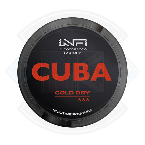 CUBA Black Nicotine Pouch
