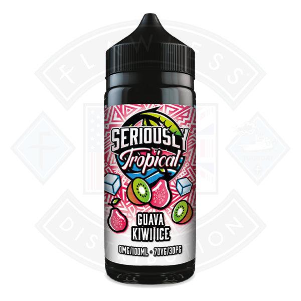 Doozy Vape Seriously Tropical - Guava Kiwi Ice  0mg 100ml Shortfill - Flawless Vape Shop