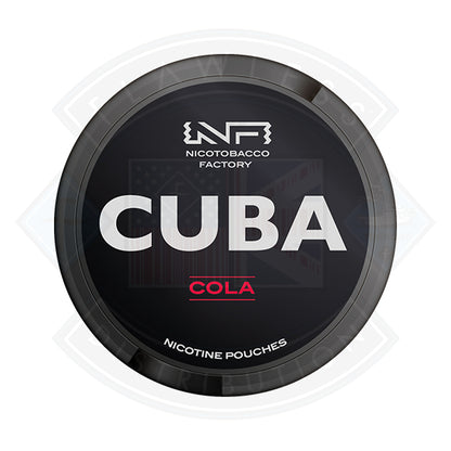 CUBA Black Nicotine Pouch - 43mg / Banana Hit - Flawless Vape Shop