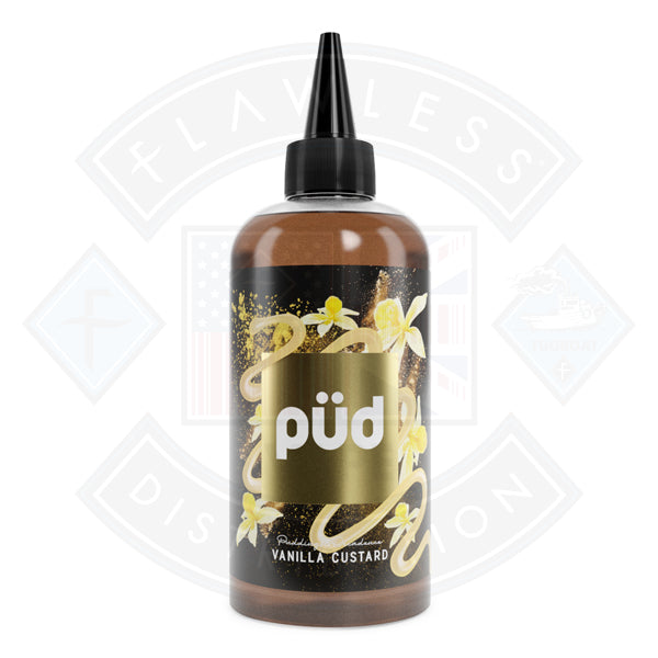 PUD Pudding & Decadence Vanilla Custard 0mg 200ml Shortfill E-Liquid