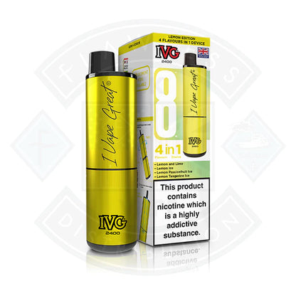 IVG 2400 RECHARGEABLE Vape Kit