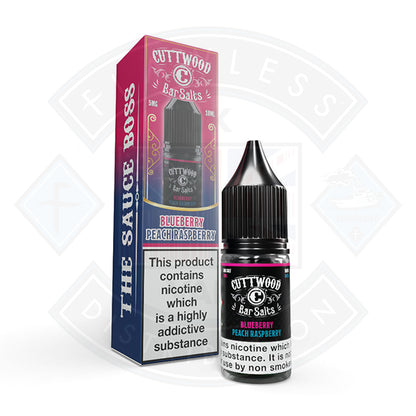 Cuttwood Bar Salt Blueberry Peach Raspberry 10ml - 10mg - Flawless Vape Shop