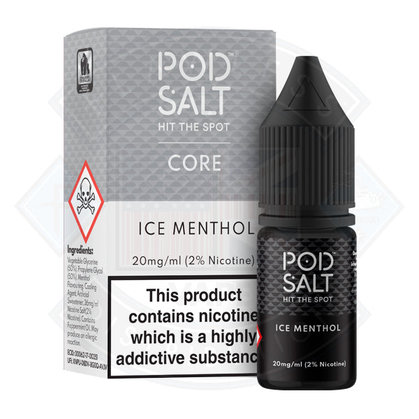 Pod Salt Ice Menthol Nic Salt 20mg 10ml E-Liquid