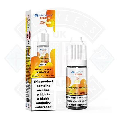 Hayati Pro Max Mango Peach Pineapple Nic Salt 10ml - 10mg - Flawless Vape Shop