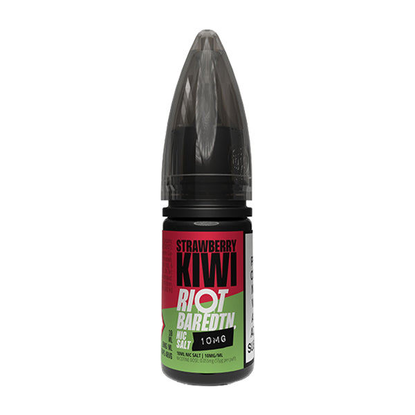 Riot Squad Bar EDTN Salt 10ml Strawberry Kiwi - 10mg - Flawless Vape Shop