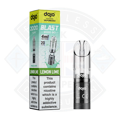 Vaporesso  DOJO BLAST 2000 GO Transparent POD (20mg)