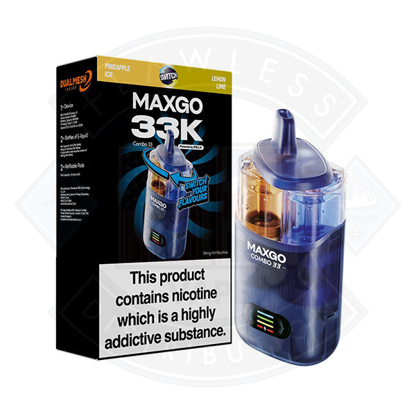 RELX Maxgo Combo 33K Prefilled Vape Kit