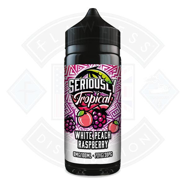 Doozy Vape Seriously Tropical - White Peach Raspberry 0mg 100ml Shortfill - Flawless Vape Shop