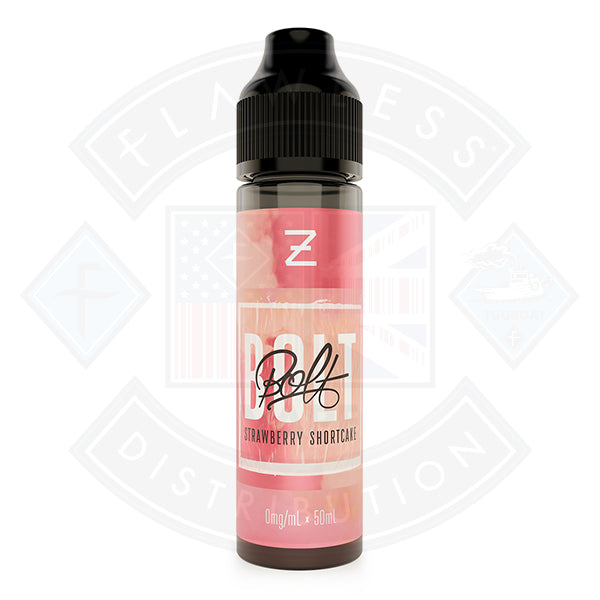 Zeus Juice Bolt Strawberry Shortcake 0mg 50ml Shortfill