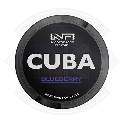 CUBA Black Nicotine Pouch - 43mg / Banana Hit - Flawless Vape Shop