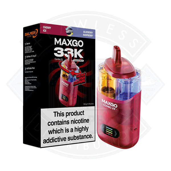 RELX Maxgo Combo 33K Prefilled Vape Kit
