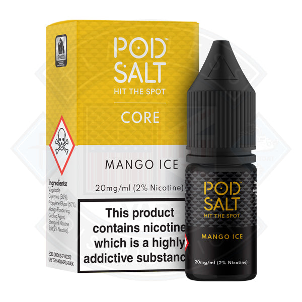 Pod Salt Mango Ice Nic Salt 11mg 10ml E-Liquid