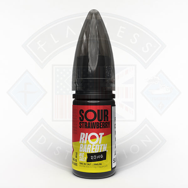 Riot Squad Bar EDTN Salt 10ml Sour Strawberry