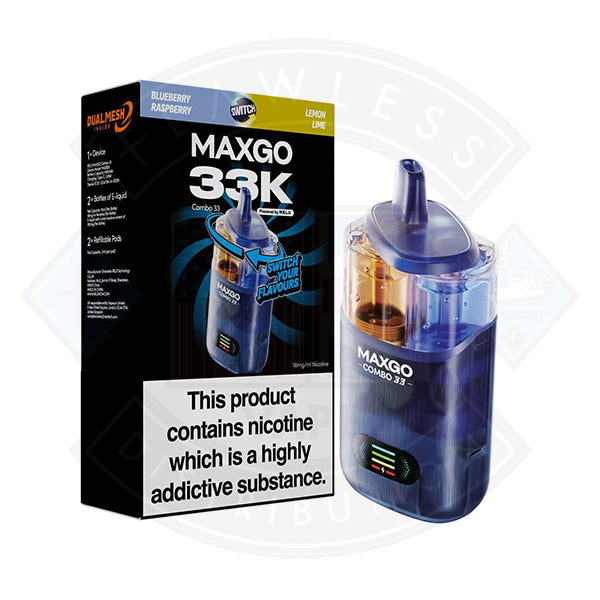 RELX Maxgo Combo 33K Prefilled Vape Kit