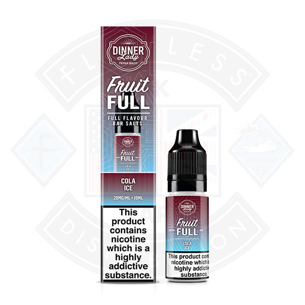 Dinner Lady Fruit Full Cola Ice 10ml - 5mg - Flawless Vape Shop
