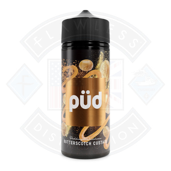 PUD Pudding & Decadence Butterscotch Custard 0mg 100ml Shortfill E-Liquid