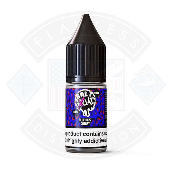 Salt Squad Nic Salt  10ml  Blue Razz Cherry