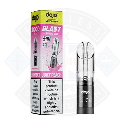 Vaporesso  DOJO BLAST 2000 GO Transparent POD (20mg)