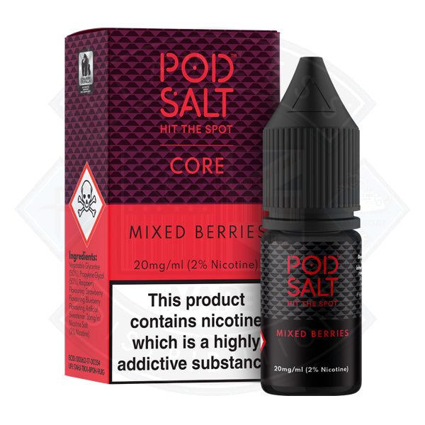 Pod Salt Mixed Berries Nic Salt 20mg 10ml E-Liquid