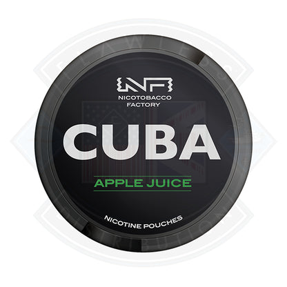 CUBA Black Nicotine Pouch - 43mg / Banana Hit - Flawless Vape Shop