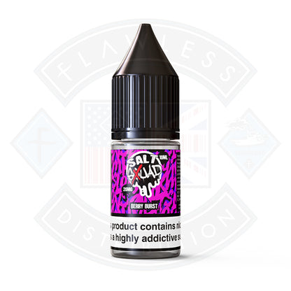 Salt Squad Nic Salt  10ml  Berry Burst