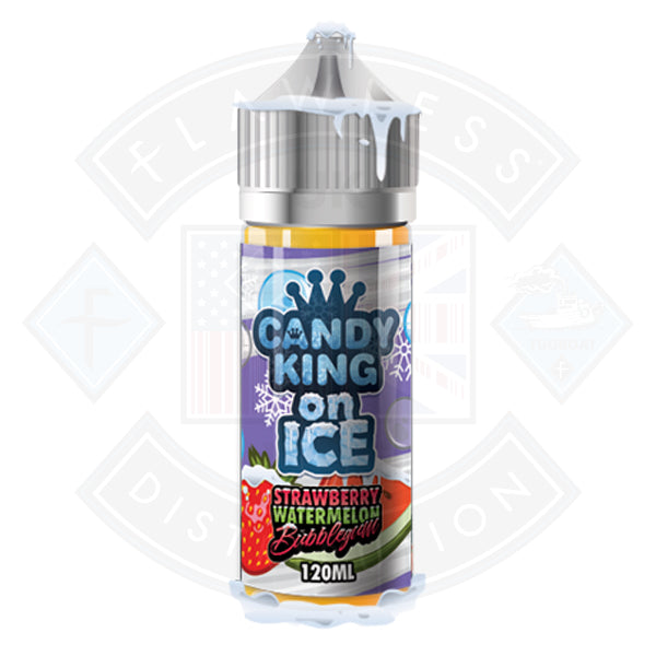 Candy King on Ice - Strawberry Watermelon 0mg 100ml Shortfill E-liquid