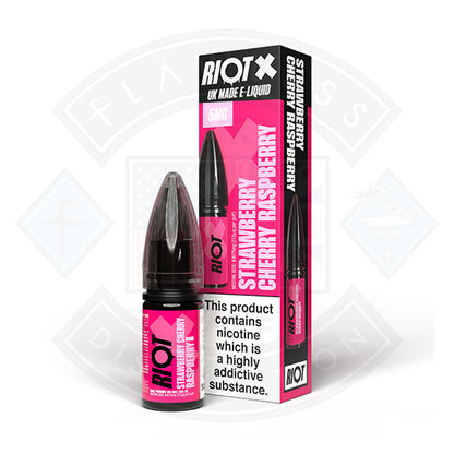 Riot X Salt  10ml Strawberry Cherry Raspberry