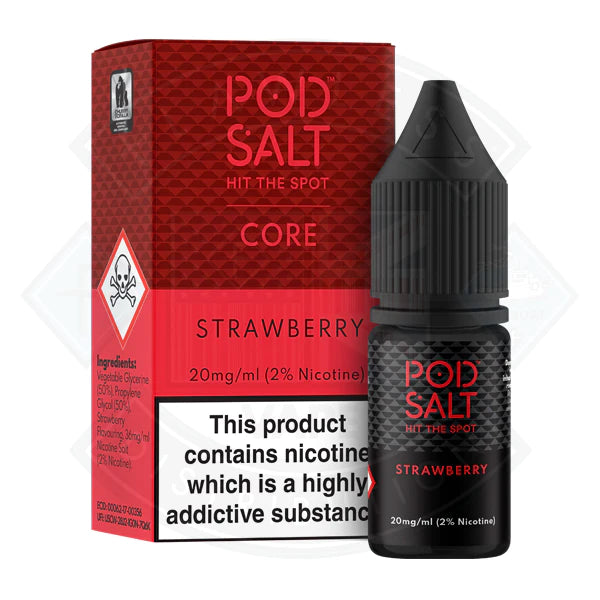 Pod Salt Strawberry Nic Salt 5mg 10ml E-Liquid