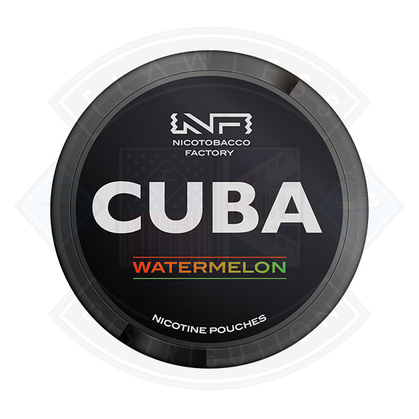 CUBA Black Nicotine Pouch - 43mg / Banana Hit - Flawless Vape Shop