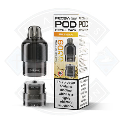 Feoba Pro Pod Refill Pack - Triple Melon - Flawless Vape Shop