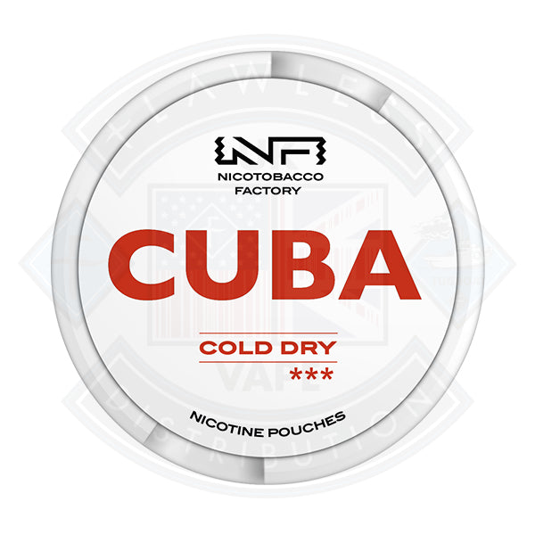 CUBA  White  Nicotine Pouch
