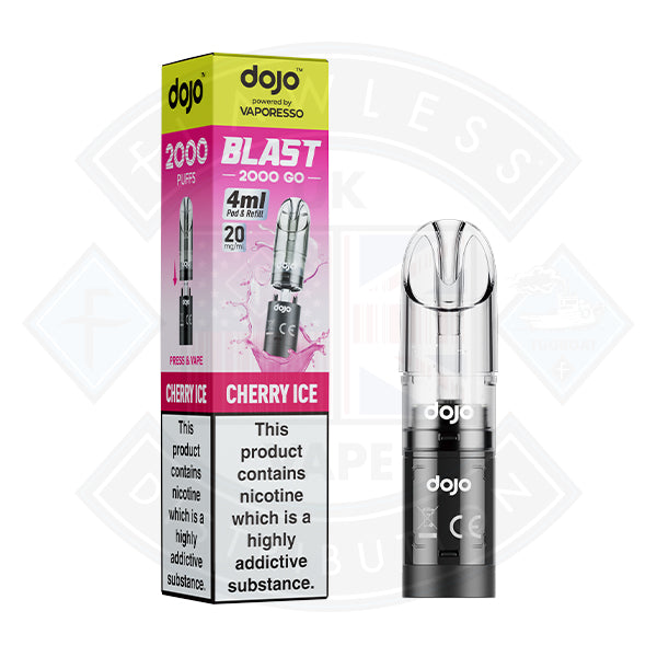 Vaporesso  DOJO BLAST 2000 GO Transparent POD (20mg)