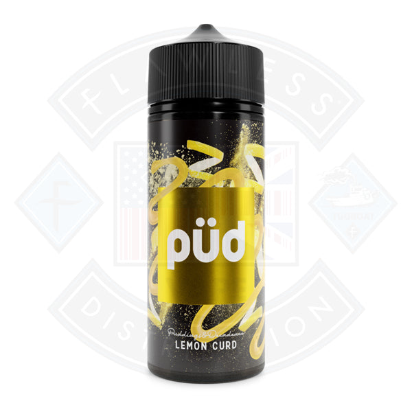 PUD Pudding & Decadence Lemon Curd 0mg 100ml Shortfill E-Liquid