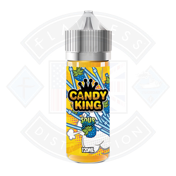 Candy King Sour Straws 100ml 0mg Shortfill E-Liquid
