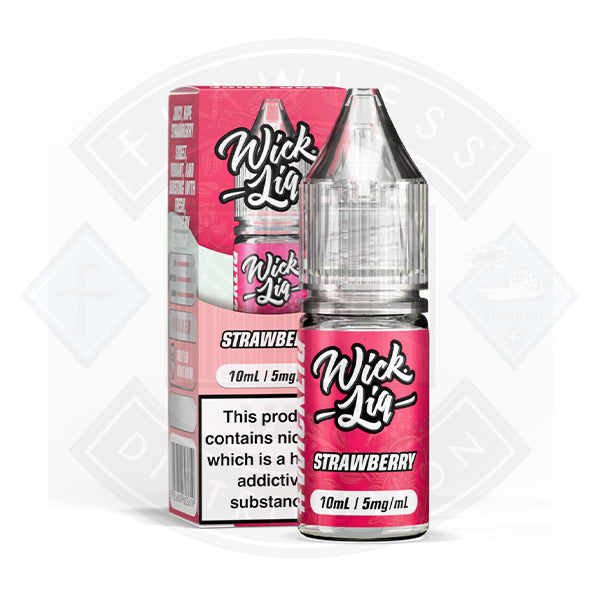 Wick Liquor Strawberry Nic Salt E-Liquid 10ml