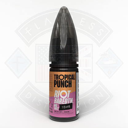 Riot Squad Bar EDTN Salt 10ml Tropical Punch - 5mg - Flawless Vape Shop