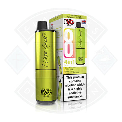 IVG 2400 RECHARGEABLE Vape Kit