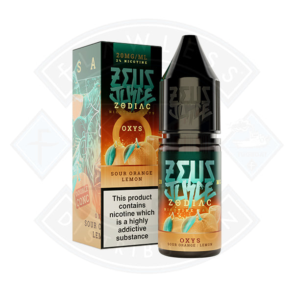Zeus Juice Zodiac Salts Oxys 10ml - 5mg - Flawless Vape Shop