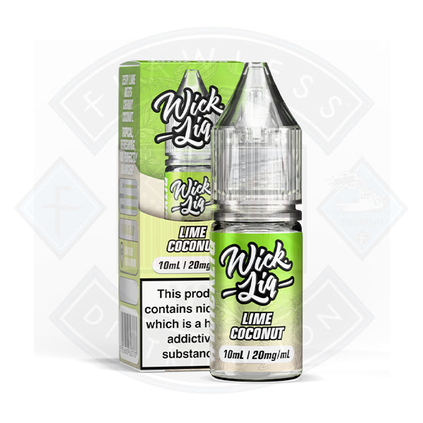 Wick Liquor Lime Coconut Nic Salt E-Liquid 10ml