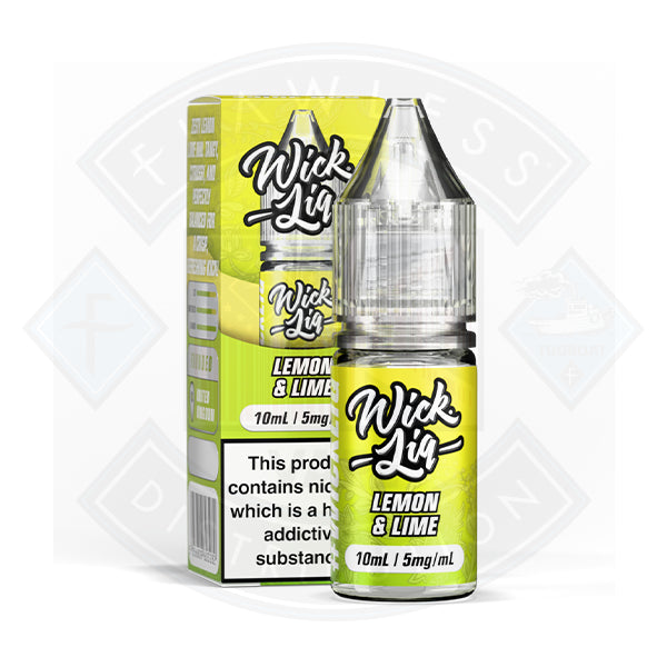 Wick Liquor Lemon & Lime Nic Salt E-Liquid 10ml