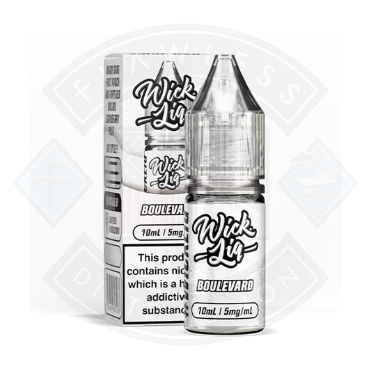 Wick Liquor Boulevard Nic Salt E-Liquid 10ml