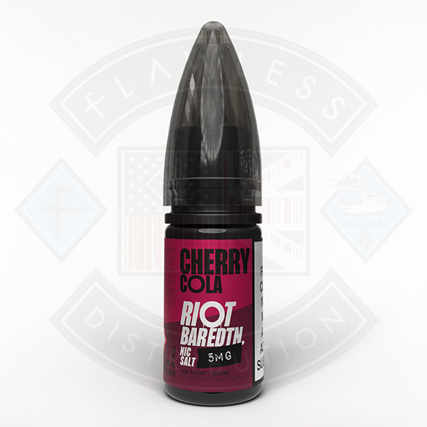 Riot Squad Bar EDTN Salt 10ml Cherry Cola - 5mg - Flawless Vape Shop