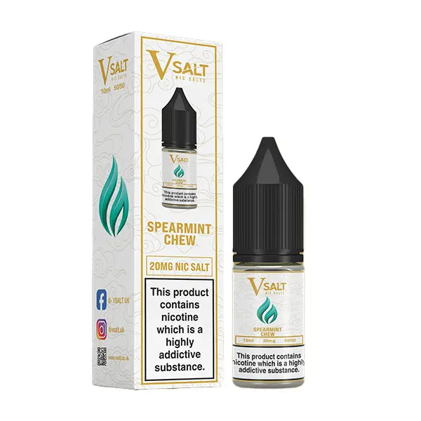 Vsalt Nic Salt 10ml Spearmint Chew
