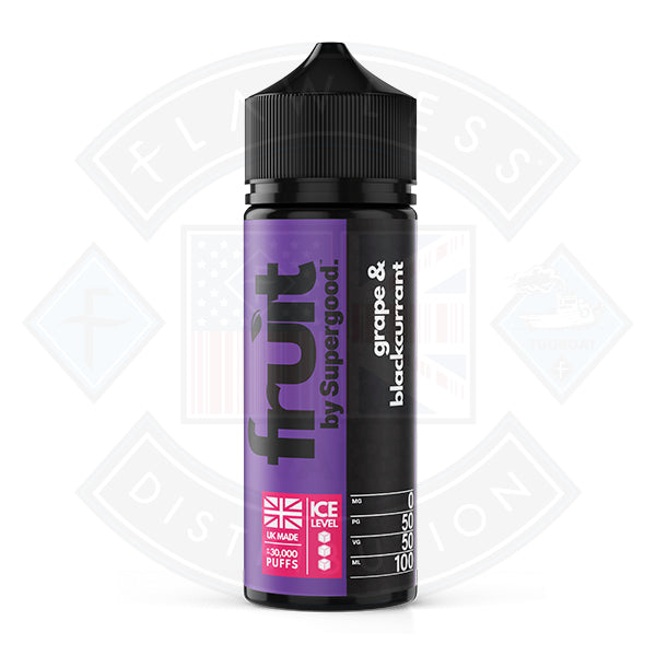 Supergood Fruit Grape & Blackcurrant 0mg 100ml Shortfill - 0mg - Flawless Vape shop
